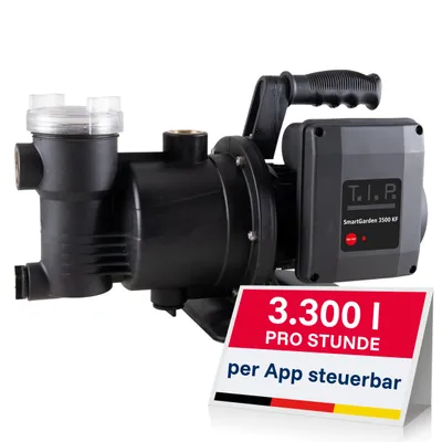 Obrázek produktu pro T.I.P Pumpen SmartGarden 3500 KF Gartenpumpe 3300 l/h 46 m