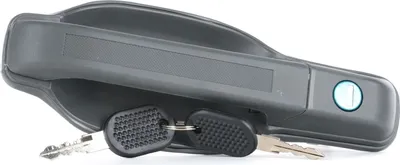 Produktbild von RIDEX 1373D0130 Türgriff mit Schlüssel mit Schließzylinder Vorne Rechts für IVECO DAILY II Pritsche/Fahrgestell Grau