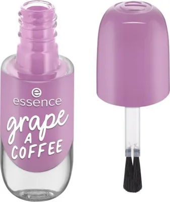 Produktbild von Essence Gel Nail, 8 ml, Violett, grape A COFFEE, Färbung, Glanz, Flasche