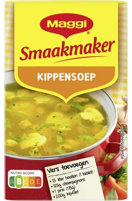 Produktbild von Maggi Smaakmaker Kippensoep Kräutermix 52g – Würzige Suppenbasis für Hühnersuppe