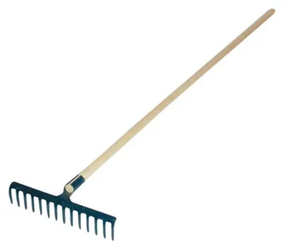 Obrázok produktu pre Kovové hrable, 14 zubov, s násadou 160 cm