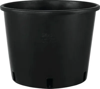 Produktbild von Pflanztopf geli Baumcontainer Kunststoff Ø 24 cm H 20,5 cm schwarz
