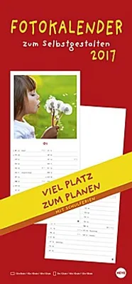 Produktbild von Fotokalender 2017 zum Selbstge stalten