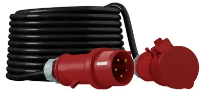 Produktbild von 15 m Verlängerungskabel 16 A/5-polig IP44 CEE 400 V/16 A H07RN-F 5x2,5 Doktorvolt® 2575