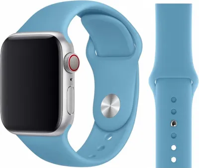 Produktbild von Original Apple Sport Armband S/M + M/L 38/40/41mm MV692ZM/A Cornflower