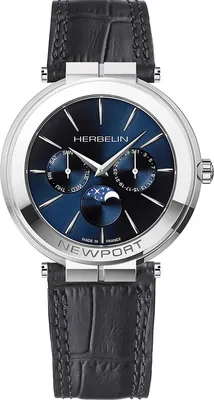 Produktbild von Herbelin Herbelin Newport Slim Herrenuhr Herrenuhr Quarz MH-12722AP15