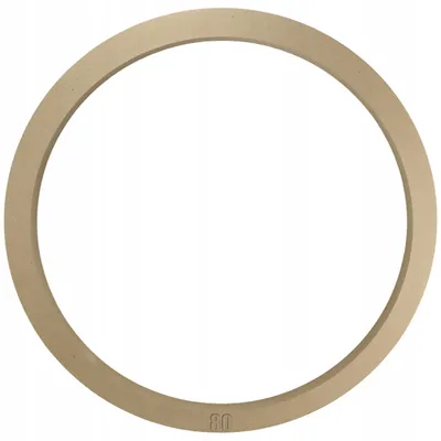 Produktbild von Bastelring 80cm Runder Keilrahmen für Leinwand – Massiver MDF Dekoring für Makramee & Traumfänger