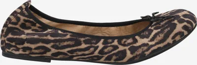 Produktbild von Unisa ACOR_F25_ZUL FANGO, Ballerina in Braun/Leo-Look für Damen, Größe 36