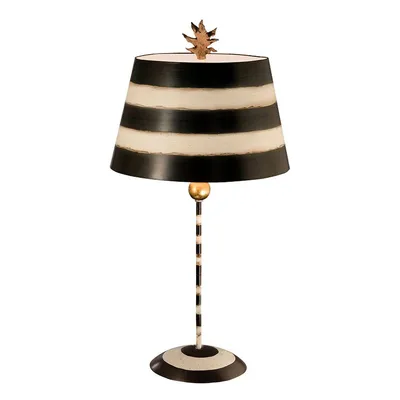 Produktbild von Elstead South Beach Tischleuchte E27 Schwarz und Creme