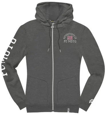 Productafbeelding van FC-Moto Moto-H dames zip-trui, grijs, maat S