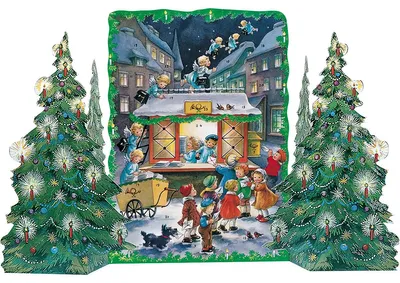 Produktbild von Adventskalender "Engelchens Postamt"