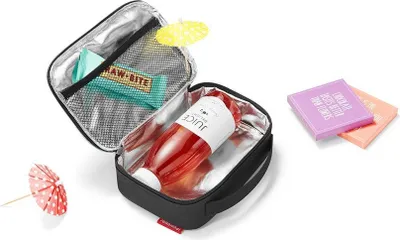 Immagine prodotto di Reisenthel Thermocase Black, 1,5 l, nero, alluminio, poliestere, foglio di alluminio, 200 mm, 65 mm