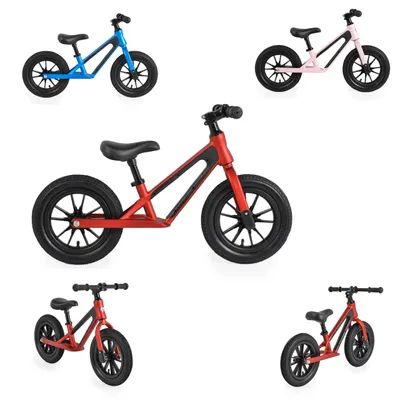 Obrázok produktu pre Byox bežecké koleso Jogger 12 palcov, pneumatiky do 50 kg, oceľové riadidlá, protišmykové rukoväte, červené