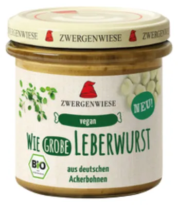 Produktbild von Zwergenwiese Bio Wie grobe Leberwurst 135 g