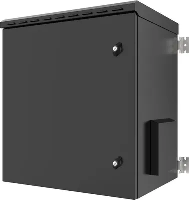 Produktbild von LOGON RWMIP55W12U45B, Wandmontiertes Regal, 12U, Schwarz