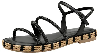 Productafbeelding van Tamaris sandalen, model 28114, maat 44, kleur zwart
