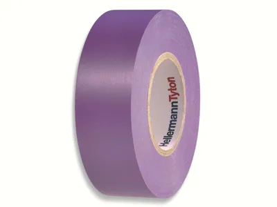 Produktbild von HELLERMANNTYTON Isolierband, 710-00160, HelaTapeFlex15, violett, 19mmx20m