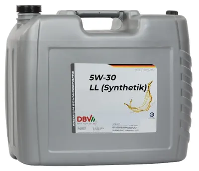 Produktbild von DBV 5W/30 LL (Synthetik) für Mercedes + BMW 20-Liter-Kanister