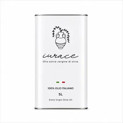 Produktbild von Iurace Natives Olivenöl Extra aus Kalabrien – Italienisches Olivenöl Extra Vergine, 100 % eigene Produktion, 5 Liter