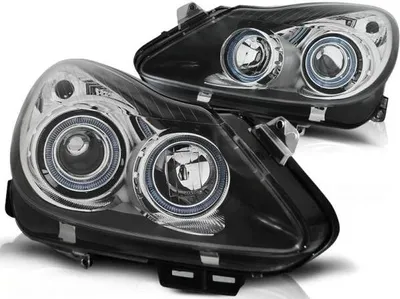 Immagine prodotto di Fari Angel Eyes compatibili con Opel Corsa D, anno di produzione 2006-2011, colore nero