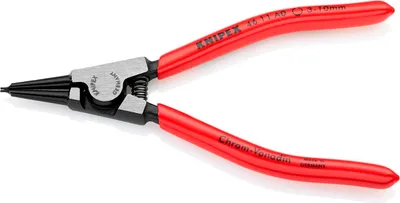 Produktbild von Knipex Sicherungsringzange DIN 5254 A L140mm Ø 3,0-10,0mm schwarz atramentiert poliert - 46 11 A0 SB
