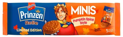 Produktbild von Prinzen Rolle Minis Pumpkin-Spice-Style 5x5er