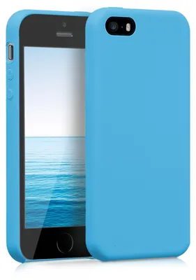 Produktbild von kwmobile 42766.23, Hauthülle, Apple, iPhone SE/5/5S, 10,2 cm (4"), Blau