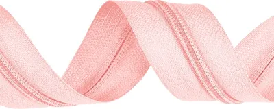 Obrázek produktu pro Zip spirálový, nekonečný pás 3mm, světle růžový, metráž / 1 m