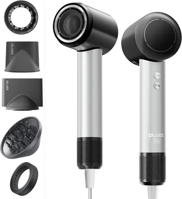 Produktbild von Ionen-Technologie mit Diffusor Haar, Hochgeschwindigkeits-Haartrockner mit 270M negativen Ionen, bürstenloser Motor 110.000RPM für schnelles Trocknen