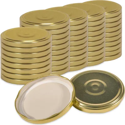 Obrázek produktu pro 50x víčko na zavařovací sklenici TO82 Gold