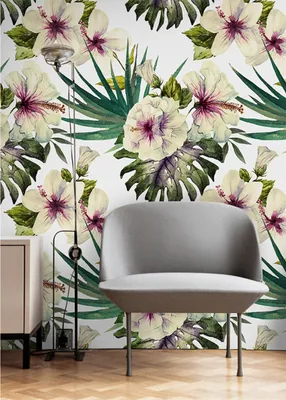 Produktbild von Coloray Fototapete 104x70 cm Latextapete Magicstick - Hibiskus