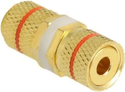 Obrázok produktu pre DELOCK Audio Adapter Polklemme > Polklemme zum Einbau rot