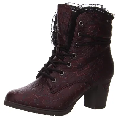 Produktbild von Rieker Schnür-,Zug-u.Schnallenstiefel in rot, Gr. 36