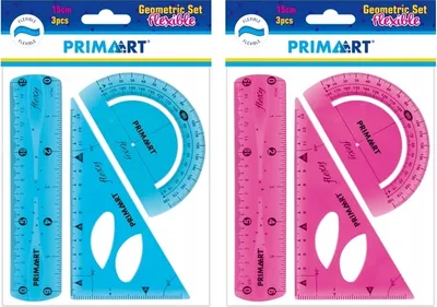 Immagine prodotto di Set geometria scolastica flexi 3 elementi