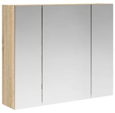 Obrázek produktu pro Koupelnová zrcadlová skříň Sonoma dub 60 x 14,5 x 50 cm