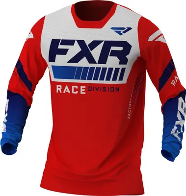 Produktbild von FXR Revo MX Gear Motocross Jersey, rot/weiß/blau, XL