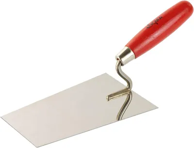 Produktbild von Trapez Stukkateuerkelle Maurerkelle Gipskelle Kelle 180mm Schwanenhals Edelstahl