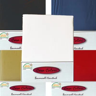 Produktbild von klassisches Haustuch, Betttuch, Bettlaken, OHNE Spanngummi, 150x250 cm, Farbe: grau, 100% Baumwolle