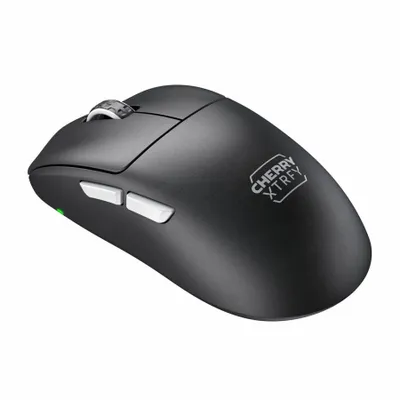 Produktbild von CHERRY Xtrfy M68 Pro - Maus - optisch - 5 Tasten - kabellos - 2.4 GHz - kabelloser Empfänger (USB) - Schwarz