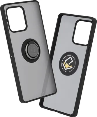 Produktbild von Techsuit Glinth Back Cover Hülle für Motorola Edge 40 Pro - Schwarz