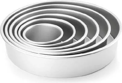 Produktbild von Ibili Hohe Gerade Runde Form 30x7.60 Cm Silber  Silber One Size