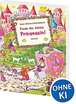 Immagine prodotto di Mein Wimmel-Wendebuch - Finde die kleine Prinzessin! / Finde