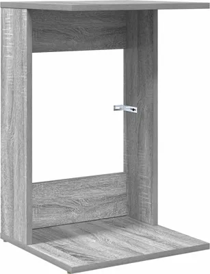 Produktbild von vidaXL Beistelltisch Graues Sonoma 40 x 38 x 62,5 cm Holzwerkstoff