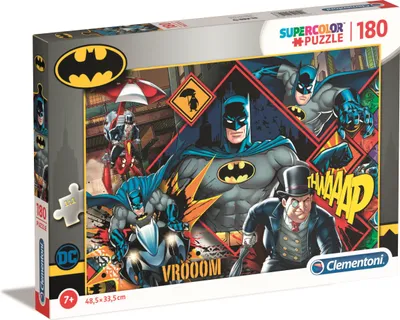 Produktbild von Clementoni - Puzzle Batman DC Comics 180 elementw - Oficjalny produkt premium