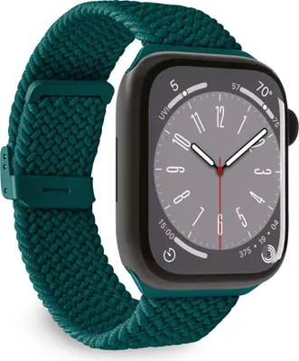 Obrázok produktu pre PURO PUAW44LOOPDKGRN, Remienok k hodinkám, Apple, Textil, 220 mm, 20 g