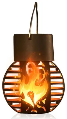 Obrázek produktu pro Tg60446 Solární Svítilna Vedla Přívěsek Lucerna Atmosféra Podkroví Prolamované