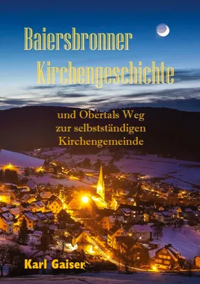 Produktbild von Baiersbronner Kirchengeschichte