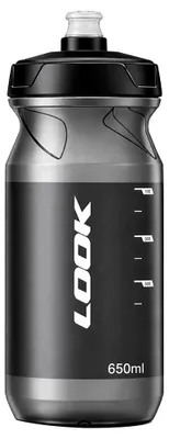 Obrázek produktu pro Graduovaná láhev na pití, objem 650 ml, černá barva. Černá. Jedna velikost