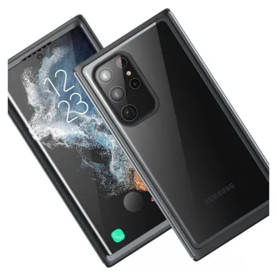 Produktbild von Supcase Unicorn Beetle SUP-GALAXY-S22ULTRA-EDGEPRO-SP-BLACK, Cover, Samsung, Galaxy S22 Ultra, 17,3 cm (6.8"), Transparent, Schwarz