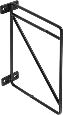Produktbild von Regalkonsole Wandregalhalter 2-Etagen Schwarz matt Regalbodenhalter Industrial Look